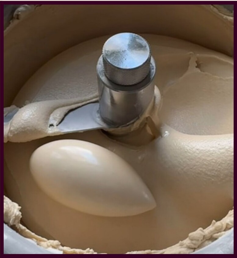 Mantecación helado